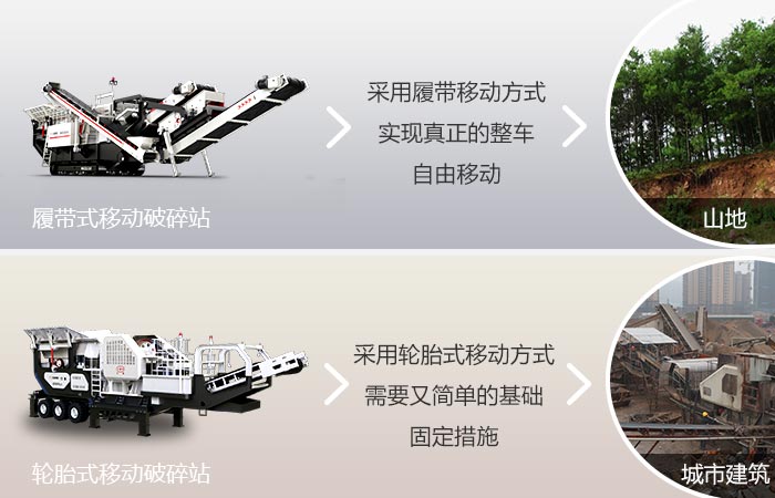 兩種機型設備在移動方式方面的差異