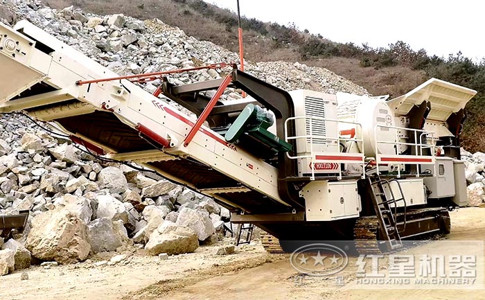 建筑垃圾移動破碎機設備